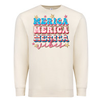 Sandshell Merica vibes Premium Sweatshirt - FaDigitalArtStudio