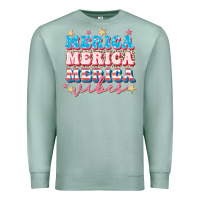 Seafoam Merica vibes Premium Sweatshirt - FaDigitalArtStudio