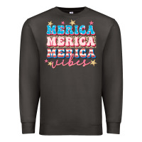 Smoke Merica vibes Premium Sweatshirt - FaDigitalArtStudio