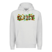 Dove Grey St. Patrick's Western lucky and shamrocks Premium Hoodie - OliviaCreatesArt