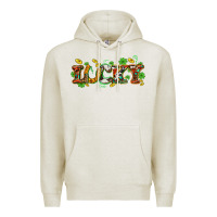 Oatmeal Heather St. Patrick's Western lucky and shamrocks Premium Hoodie - OliviaCreatesArt
