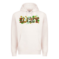 Pale Pink St. Patrick's Western lucky and shamrocks Premium Hoodie - OliviaCreatesArt
