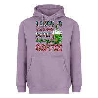 Lavender I Love A Cute Little Cactus Holding Coffee Heavyweight Hoodie - FaDigitalArtStudio