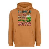Meerkat I Love A Cute Little Cactus Holding Coffee Heavyweight Hoodie - FaDigitalArtStudio