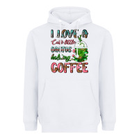 I Love A Cute Little Cactus Holding Coffee Heavyweight Hoodie | Teevron