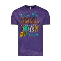 Cloud Purple Living The Small Town Dream Vintage Tee - BundleAndBundleShop