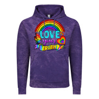 Cloud Purple Love Your Truth Vintage Hoodie - BundleAndBundleShop