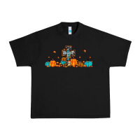 Black thankful cross pumpkin Urban Heavy Tee - JahusDesignShop
