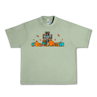 Oil Green thankful cross pumpkin Urban Heavy Tee - JahusDesignShop