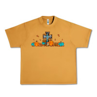 Peanut Butter thankful cross pumpkin Urban Heavy Tee - JahusDesignShop