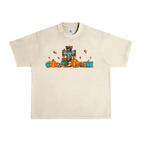 Sandshell thankful cross pumpkin Urban Heavy Tee - JahusDesignShop