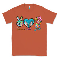 Copper Peace Love Easter Jesus Classic Tee - BundleAndBundleShop