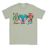 Matcha Peace Love Easter Jesus Classic Tee - BundleAndBundleShop