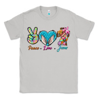 Moon Dust Peace Love Easter Jesus Classic Tee - BundleAndBundleShop