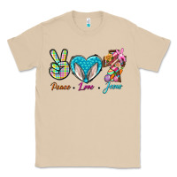 Mushroom Peace Love Easter Jesus Classic Tee - BundleAndBundleShop