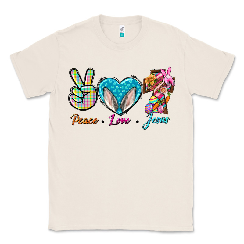 Peace Love Easter Jesus Classic Tee by BundleAndBundleShop | Teevron