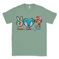 Sage Peace Love Easter Jesus Classic Tee - BundleAndBundleShop