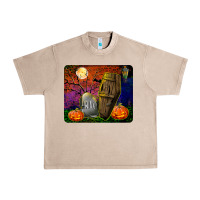 Headstone And Coffin Mousepad Urban Heavy Tee | Teevron