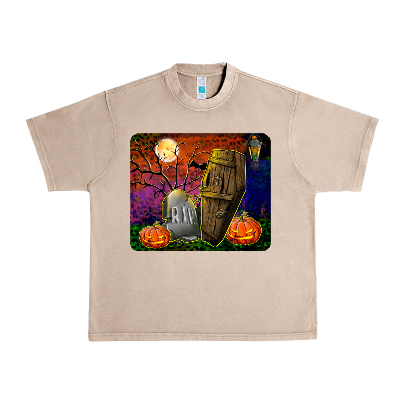 Headstone And Coffin Mousepad Urban Heavy Tee by BundleAndBundleShop | Teevron