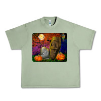 Oil Green headstone and coffin mousepad Urban Heavy Tee - BundleAndBundleShop