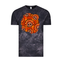 Cloud Black Thanksgiving Turkey With Tartan Patch Vintage Tee - BundleAndBundleShop