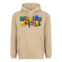 Mushroom Inclusion matters Heavyweight Hoodie - FaDigitalArtStudio
