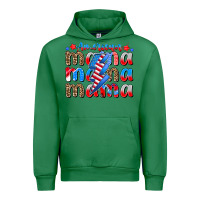 Emerald american mama Urban Hoodie - CowhideDigitalArt