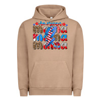 Pigment Burro american mama Urban Hoodie - CowhideDigitalArt