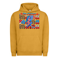 Pigment Peanut Butter american mama Urban Hoodie - CowhideDigitalArt