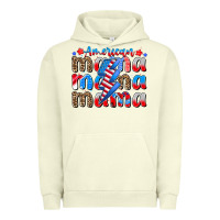 Pigment Pistachio american mama Urban Hoodie - CowhideDigitalArt