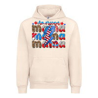 Sandshell american mama Urban Hoodie - CowhideDigitalArt