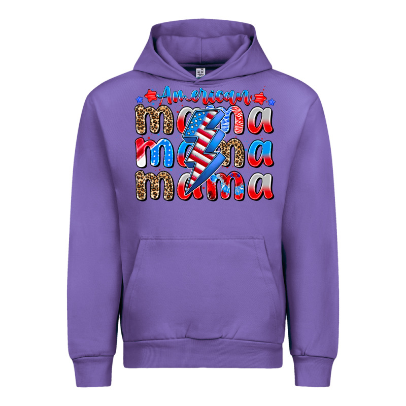 American Mama Urban Hoodie by CowhideDigitalArt | Teevron