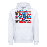 White american mama Urban Hoodie - CowhideDigitalArt