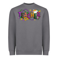 Storm mardi gras teacher Heavyweight Sweatshirt - texasbilliewilder