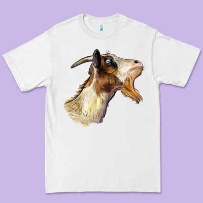 Tennessee Goat Head Premium Tee Designed By Lillyallendesigns