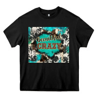 Black western beautiful crazy Heavy Core Tee - BarkalooDesign