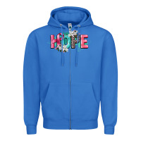 True Royal hope cancer awareness Zipper Hoodie - CowGirlArtShop