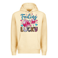 Pina Colada feeling lucky valentine's day olivia Premium Hoodie - OliviaCreatesArt