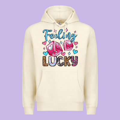 Feeling Lucky Valentine's Day Olivia Premium Hoodie Designed By Oliviacreatesart