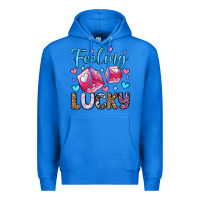 True Royal feeling lucky valentine's day olivia Premium Hoodie - OliviaCreatesArt
