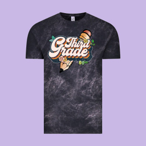 Third Grade Vintage Tee Designed By Jahusdesignshop