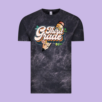 Third Grade Vintage Tee Designed By Jahusdesignshop