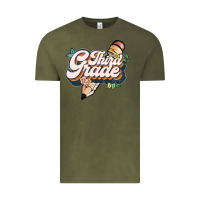 Vintage Olive third grade Vintage Tee - JahusDesignShop