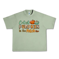 Oil Green cutest pumpkin in the patch Urban Heavy Tee - BundleAndBundleShop