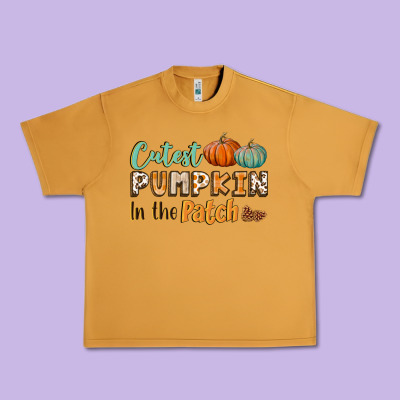 Cutest Pumpkin In The Patch Urban Heavy Tee Designed By Bundleandbundleshop