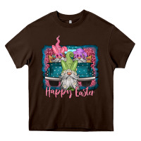 Chocolate Brown happy easter gnomes farm truck Heavy Core Tee - Jasminsmagicworld