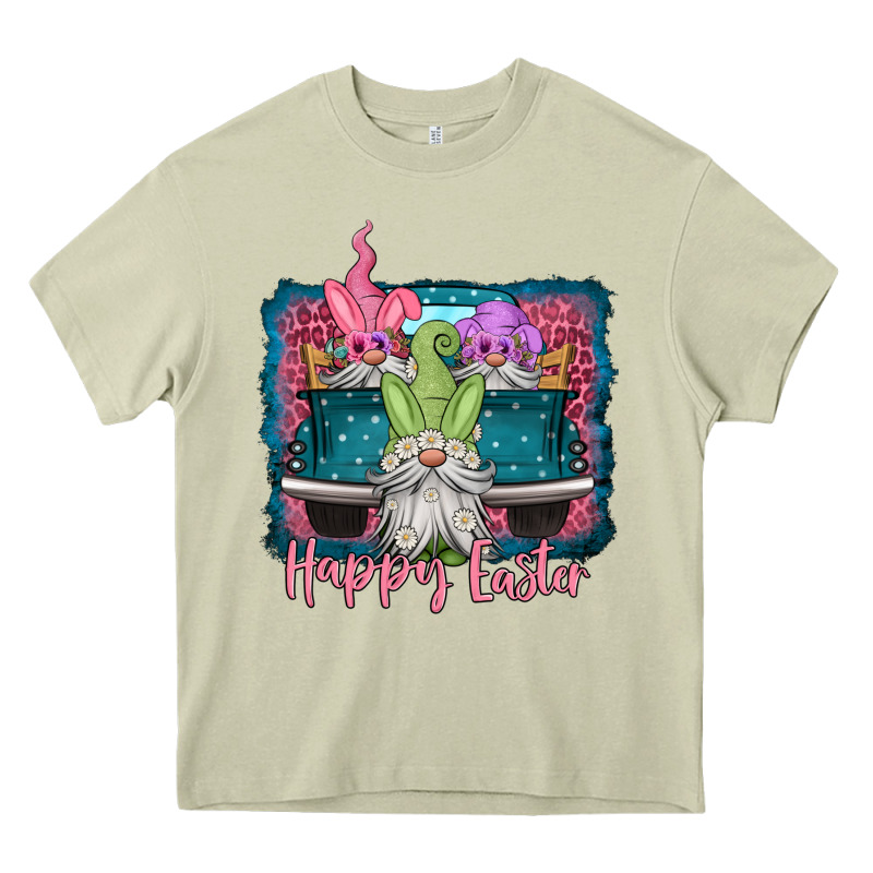 Happy Easter Gnomes Farm Truck Heavy Core Tee by Jasminsmagicworld | Teevron