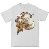 Dove Grey kiko goat face Premium Tee - LillyAllenDesigns