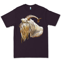 Plum kiko goat face Premium Tee - LillyAllenDesigns