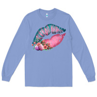Colony Blue Eared Turquoise Pink Easter Lips Long Sleeve Tee - Bettercallsaul